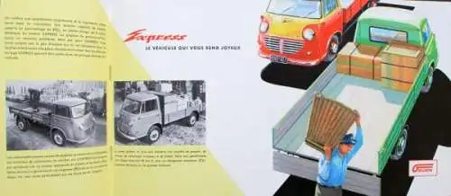 Goliath Express Luxus Modellprogramm 1956 Automobilprospekt (0447)