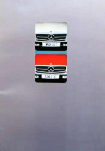 Mercedes-Benz 350 SLC - 450 SLC Modellprogramm 1973 Automobilprospekt (0963)
