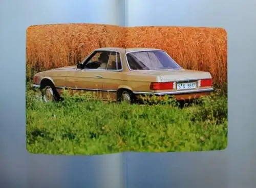 Mercedes-Benz 350 SLC - 450 SLC Modellprogramm 1973 Automobilprospekt (0963)