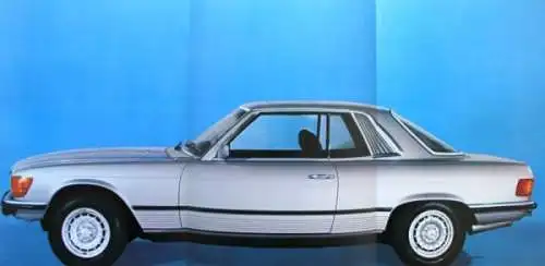 Mercedes-Benz 350 SLC - 450 SLC Modellprogramm 1973 Automobilprospekt (0963)