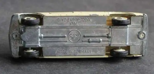 Siku Mercedes-Benz Binz Krankenwagen Europ 1200 L V306 Metallmodell 1970 (1064)