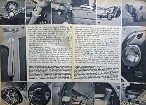 "Hobby - Das Magazin der Technik" Volkswagen Käfer Technik-Magazin 1960 (1196)