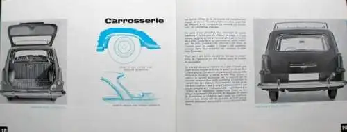 Opel Rekord Modellprogramm 1961 Automobilprospekt (1275)