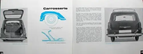 Opel Rekord Modellprogramm 1961 Automobilprospekt (1275)