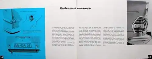 Opel Rekord Modellprogramm 1961 Automobilprospekt (1275)