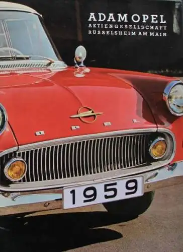 Opel Diplomat V8 Modellprogramm 1964 Automobilprospekt (1277)