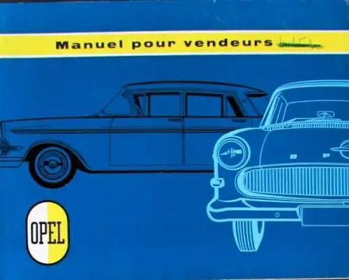 Opel Kapitän Modellprogramm 1960 Automobilprospekt (1280)