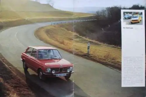 BMW 1800 Touring Modellprogramm 1971 Automobilprospekt (9289)