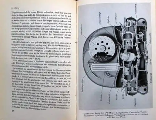 Heinze "Du und der Motor" Fahrzeugtechnik 1958 (8673)