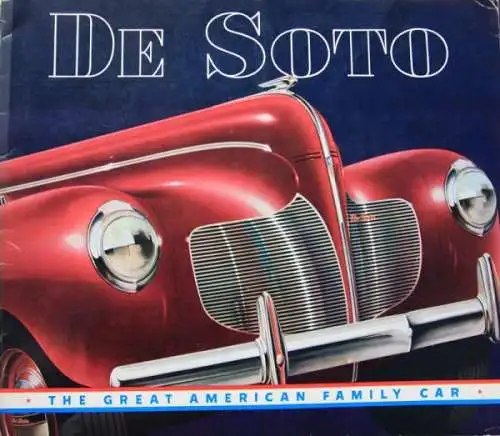 DeSoto Modellprogramm 1940 Autompbilprospekt (0503)