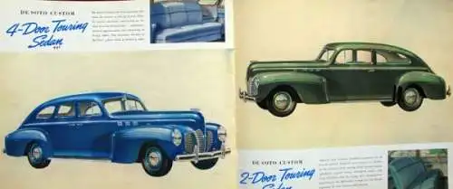 DeSoto Modellprogramm 1940 Autompbilprospekt (0503)