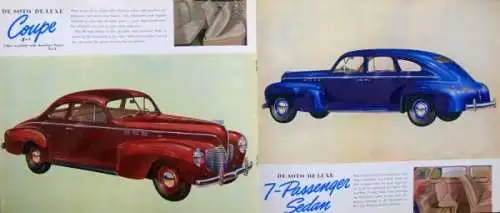 DeSoto Modellprogramm 1940 Autompbilprospekt (0503)