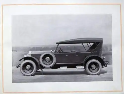 McFarlan Six Custom Built Modellprogramm 1922 Automobilprospekt (4844)