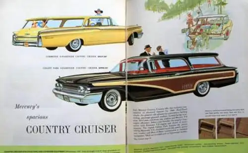 "New Car Buyer's Guide" Ford Mercury Jahrbuch 1960 (4845)