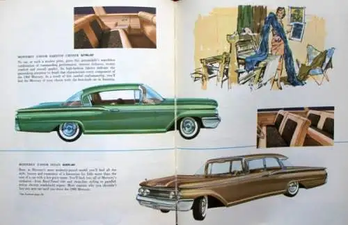 "New Car Buyer's Guide" Ford Mercury Jahrbuch 1960 (4845)