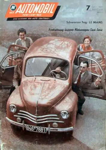 "Das Automobil - Auto-Kraftrad" Automobil-Zeitschrift 1955 (7606)