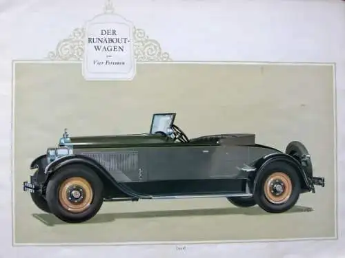 Packard Acht Modellprogramm 1926 Automobilprospekt (1123)