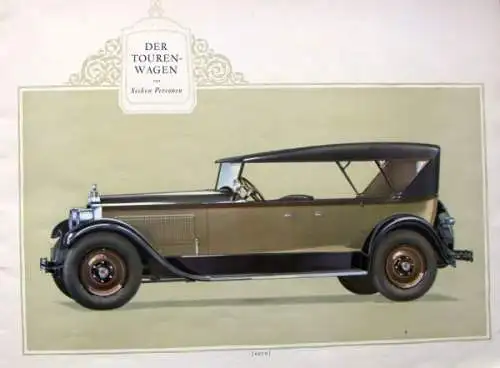 Packard Acht Modellprogramm 1926 Automobilprospekt (1123)