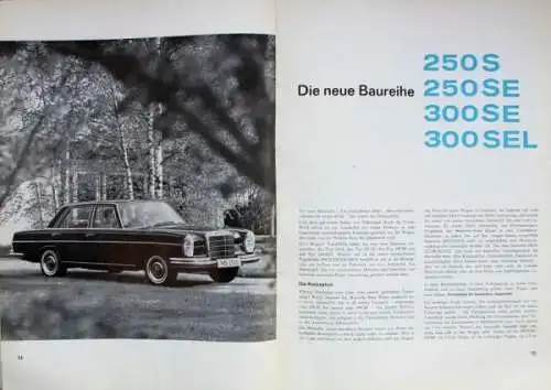 "Mercedes-Benz Information" Firmen-Magazin 1965 (8947)