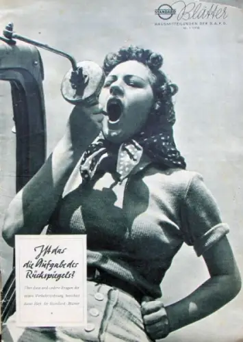 "Standard Blätter"  Esso Tankstellen-Magazin 1938 (9076)