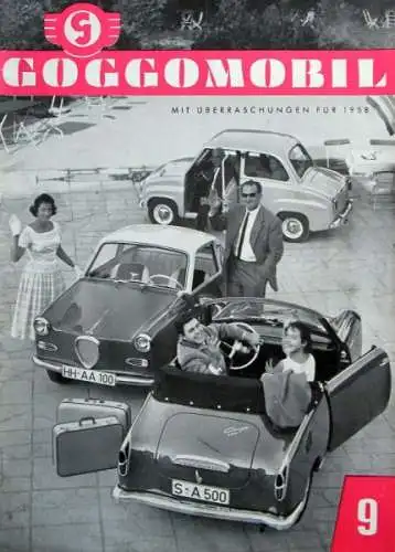 "Goggomobil" 1958 Glas-Firmenmagazin (6712)