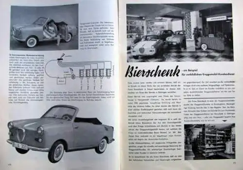 "Goggomobil" 1958 Glas-Firmenmagazin (6712)