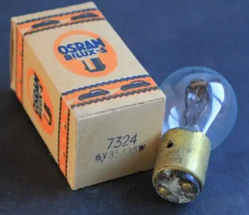 Osram Bilux-S 6 V Autolampe 1948 in Originalbox (6547)