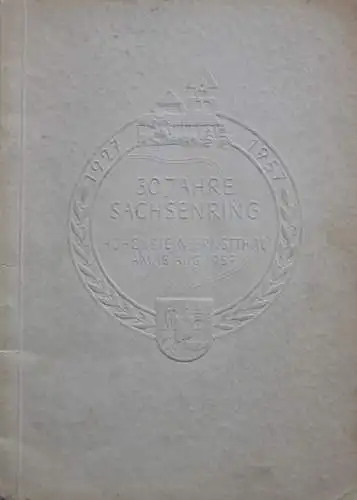 Sachsenring "30 Jahre Hohenstein Ernstthal" Motorsport-Historie 1957 (3248)