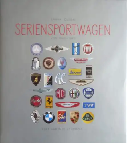 Oleski "Seriensportwagen 1945-1980" Sportwagen-Historie 1984 im Originalschuber (3207)