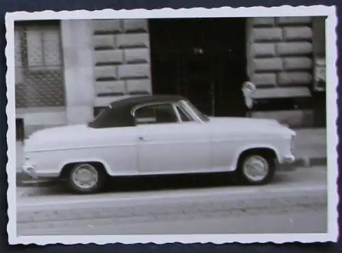 Borgward Isabella Cabriolet 1959 Originalfoto (4210)