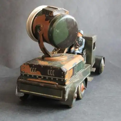 Tippco Wehrmacht Scheinwerferwagen Blechmodell mit Friktionsantrieb 1942 (8873)