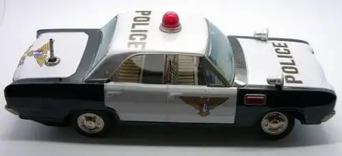 TN Nomura Toyota Policecar 1968 Blechmodell mit Batterieantrieb (2982)