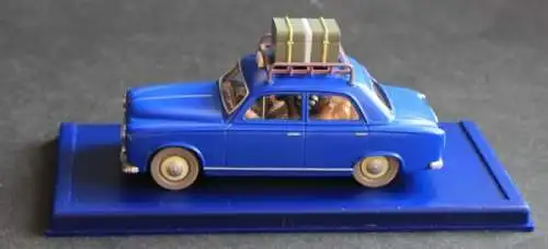 Moulinsart Herge Peugeot 403 Taxi "Les Bijoux de la Castaflore" Metallmodell in Originalbox (8670)