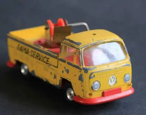 Gama Minimod Volkswagen T1 Transporter Abschleppwagen 1972 Metallmodell (4727)