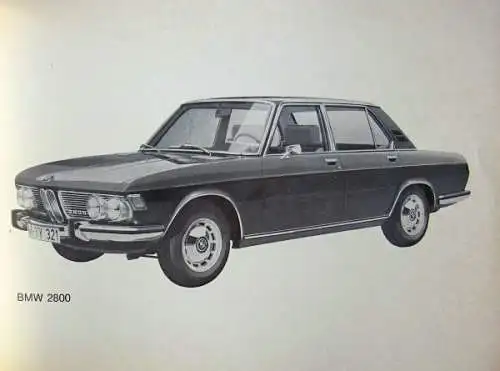 BMW 2500 bis 2800 Betriebsanleitung 1971 (8643)