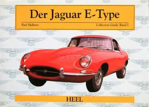 Skilleter "Der Jaguar E-Type" Jaguar Historie 1988 (9356)