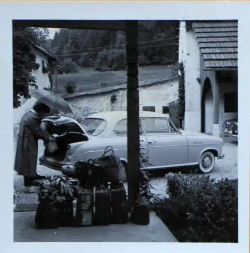 Borgward Isabella in Italien 1954 fünzig Werksfotos (1080)