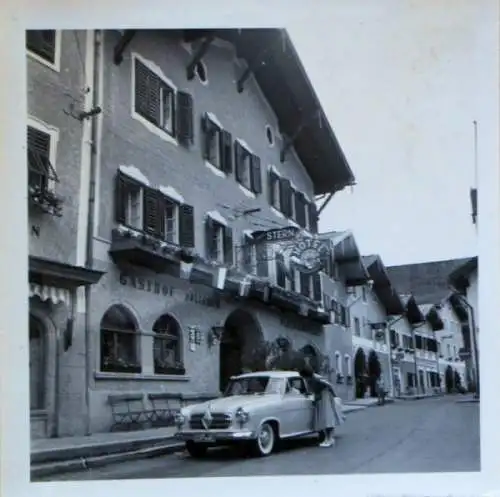 Borgward Isabella in Italien 1954 fünzig Werksfotos (1080)