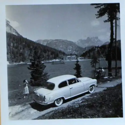 Borgward Isabella in Italien 1954 fünzig Werksfotos (1080)