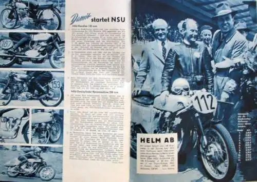 "NSU Revue" NSU Firmenzeitschrift 1952 (1326)