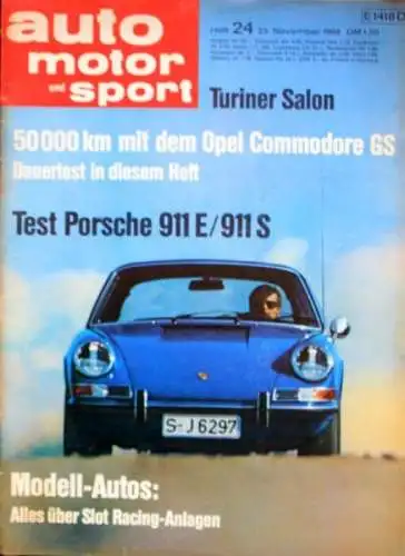 "Das Auto, Motor & Sport" Auto-Magazin 1968 (3755)