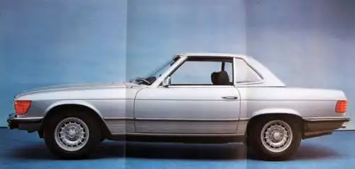 Mercedes-Benz 280 SL - 450 SL Modellprogramm 1975 Automobilprospekt (1680)