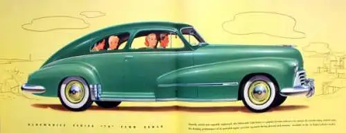 Oldsmobile Dynamic Series Modellprogramm 1948 (7182)