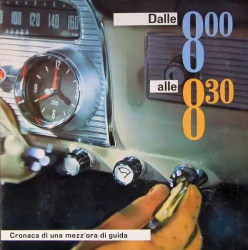 Opel Kapitän Modellprogramm 1960 "8:00 - 8:30" Automobilprospekt (8237)