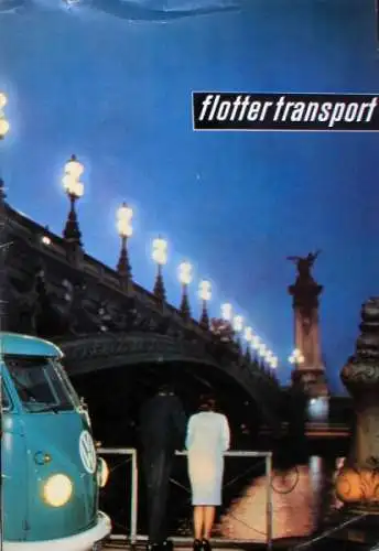 "Flotter Transport" Volkswagen Magazin 1962 (8425)