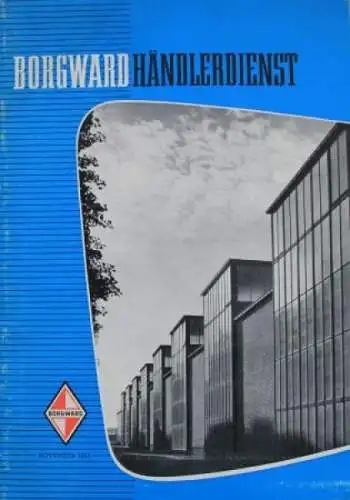 "Borgward Händlerdienst" Firmenzeitschrift 1953 (3309)