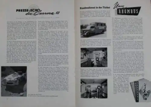 "Borgward Händlerdienst" Firmenzeitschrift 1953 (3309)