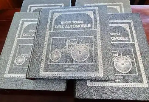 Pininfarina "Enciclopedia dell' Automobile" Automobil-Historie 1967 sieben Bände (8062)