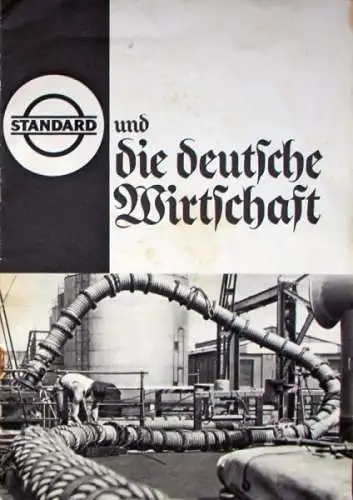 Esso "Standard und die deutsche Wirtschaft" Tankstellen-Zeitschrift 1929 (8528)