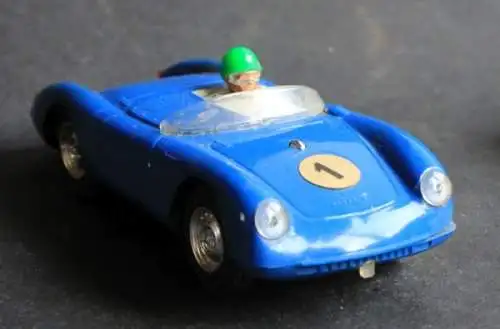 Scalextric Porsche 550 Spyder 1955 Rennbahnmodell mit Motor  (7297)